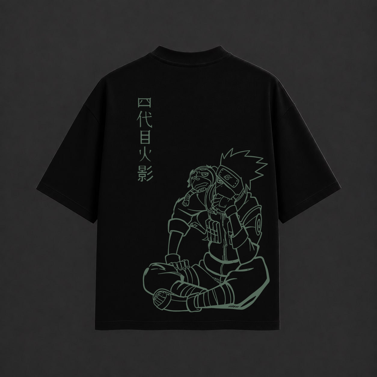 Naruto Black Green Kakashi — 1