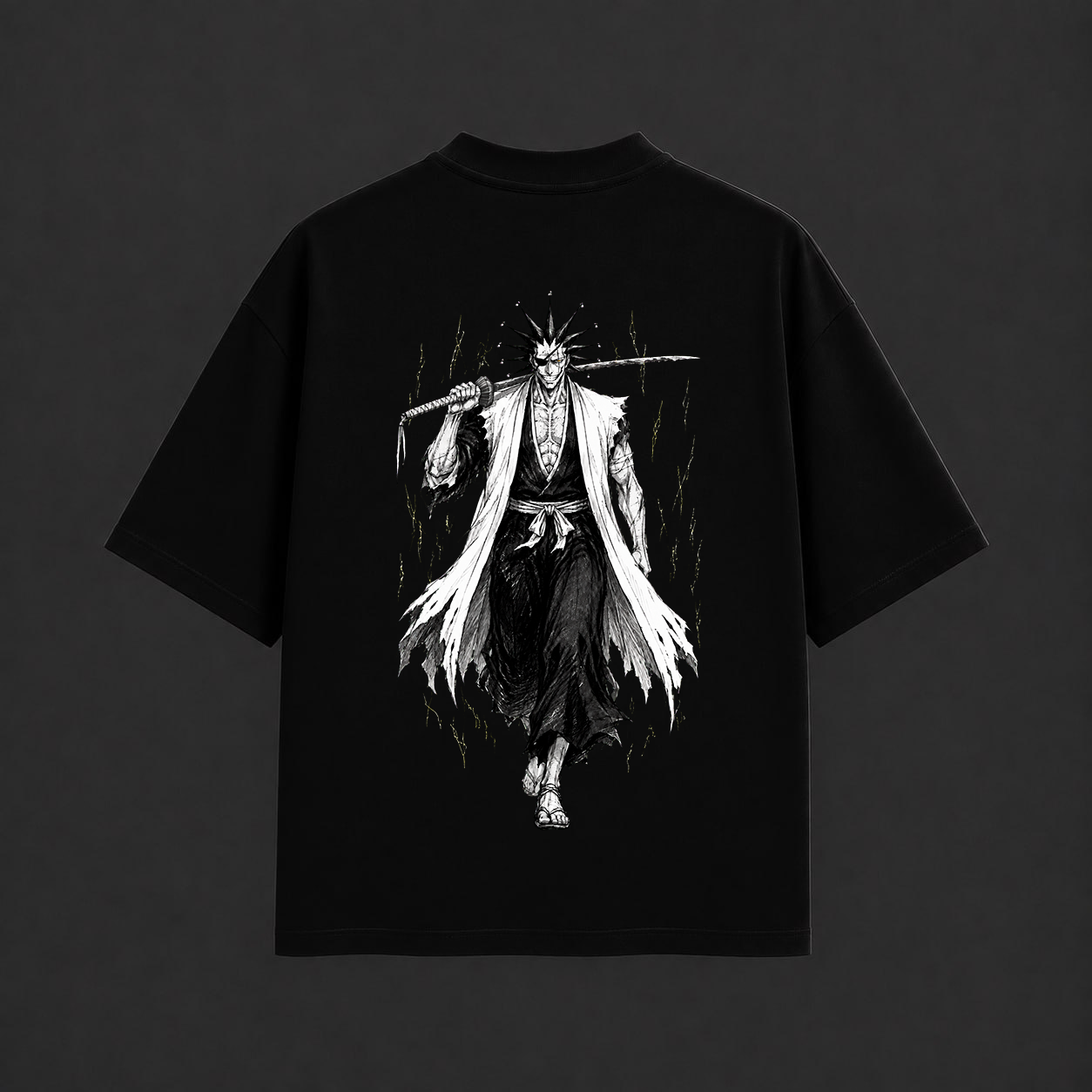 Kenpachi Zaraki — dvostrana anime majica — 1